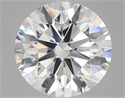 Natural Diamond 5.02 Carats, Round with Excellent Cut, F Color, VS2 Clarity and Certified by GIA