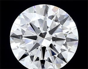 Picture of Lab Grown Diamond 6.02 Carats, Round with Excellent Cut, E Color, VVS2 Clarity and Certified by IGI