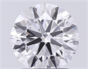 Del inventario de diamantes de laboratorio, 1.50 quilates, Redondo , Color D, claridad VVS2 y certificado IGI