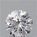 Diamante Natural 0.50 quilates, Redondo , Color D, claridad VS1 y certificado GIA