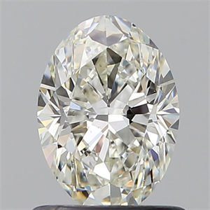 Foto Diamante Natural 0.76 quilates, Ovalado , Color I, claridad VS2 y certificado GIA de