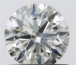 Picture of Natural Diamond 0.70 Carats, Round with Excellent Cut, I Color, VS2 Clarity and Certified by IGI