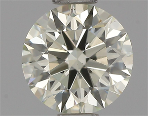 Picture of Natural Diamond 0.70 Carats, Round with Excellent Cut, M Color, VS2 Clarity and Certified by IGI