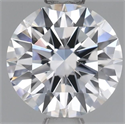 Del inventario de diamantes de laboratorio, 0.83 quilates, Redondo , Color D, claridad VS1 y certificado IGI