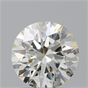 Diamante Natural 1.00 quilates, Redondo , Color K, claridad SI1 y certificado GIA
