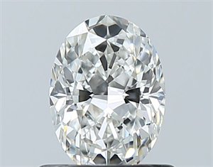 Picture of Natural Diamond 0.70 Carats, Oval with  Cut, G Color, VS1 Clarity and Certified by GIA