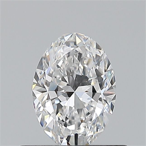 Picture of Natural Diamond 0.50 Carats, Oval with  Cut, D Color, VS1 Clarity and Certified by GIA