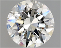 Natural Diamond 1.00 Carats, Round with Excellent Cut, I Color, VS1 Clarity and Certified by GIA