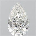 Diamante Natural 1.20 quilates, De pera , Color H, claridad SI2 y certificado GIA