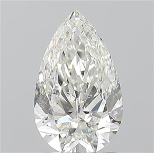 Foto Diamante Natural 1.20 quilates, De pera , Color H, claridad SI2 y certificado GIA de
