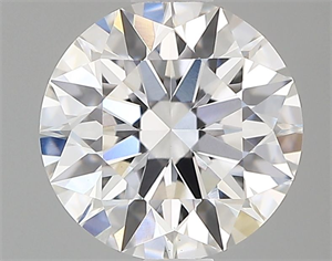 Picture of Lab Grown Diamond 1.05 Carats, Round with Ideal Cut, D Color, VS1 Clarity and Certified by IGI