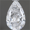 Natural Diamond 0.40 Carats, Pear with  Cut, D Color, VS1 Clarity and Certified by GIA