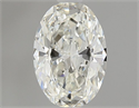 Diamante Natural 0.51 quilates, Ovalado , Color I, claridad IF y certificado GIA