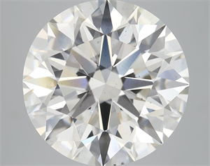 Picture of Lab Grown Diamond 7.68 Carats, Round with Ideal Cut, G Color, VS2 Clarity and Certified by IGI