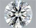 Diamante Natural 2.02 quilates, Redondo , Color I, claridad SI2 y certificado GIA
