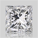 Diamante Natural 0.90 quilates, Princesa , Color E, claridad VVS2 y certificado GIA