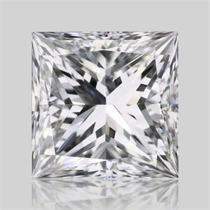 Foto Diamante Natural 0.90 quilates, Princesa , Color E, claridad VVS2 y certificado GIA de