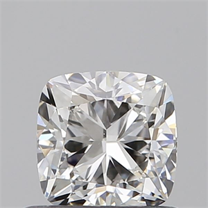 Picture of Natural Diamond 0.63 Carats, Cushion with  Cut, G Color, VS1 Clarity and Certified by GIA
