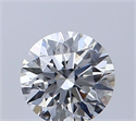 Diamante Natural 0.53 quilates, Redondo , Color F, claridad VS2 y certificado GIA