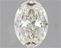 Natural Diamond 1.20 Carats, Oval with  Cut, G Color, VVS2 Clarity and Certified by IGI