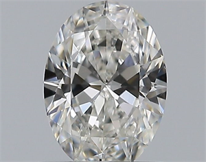 Picture of Natural Diamond 0.50 Carats, Oval with  Cut, G Color, SI2 Clarity and Certified by GIA