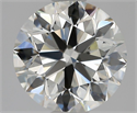 Natural Diamond 1.90 Carats, Round with Excellent Cut, G Color, VVS2 Clarity and Certified by IGI