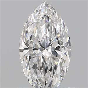 Picture of Natural Diamond 0.11 Carats, Marquise with  Cut, F Color, VS1 Clarity and Certified by IGI
