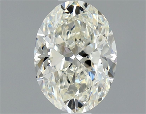 Picture of Natural Diamond 0.75 Carats, Oval with  Cut, J Color, VS1 Clarity and Certified by GIA