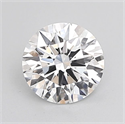 Del inventario de diamantes de laboratorio, 1.55 quilates, Redondo , Color D, claridad VVS2 y certificado IGI