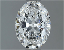 Diamante Natural 1.01 quilates, Ovalado , Color F, claridad VS2 y certificado GIA