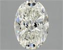 Natural Diamond 1.71 Carats, Oval with  Cut, I Color, SI2 Clarity and Certified by GIA