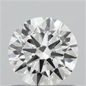 Lab Grown Diamond 0.77 Carats, Round with Ideal Cut, D Color, VVS2 Clarity and Certified by IGI
