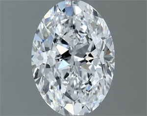 Picture of Natural Diamond 0.90 Carats, Oval with  Cut, D Color, VVS2 Clarity and Certified by GIA