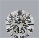 Diamante Natural 0.42 quilates, Redondo , Color H, claridad SI2 y certificado IGI