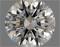 Diamante Natural 0.51 quilates, Redondo , Color I, claridad IF y certificado GIA