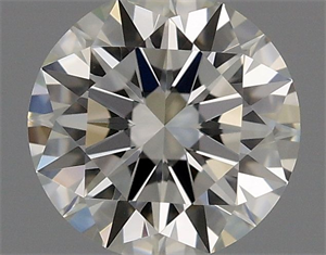 Foto Diamante Natural 0.51 quilates, Redondo , Color I, claridad IF y certificado GIA de