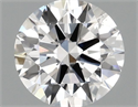 Del inventario de diamantes de laboratorio, 0.97 quilates, Redondo , Color E, claridad VS2 y certificado IGI