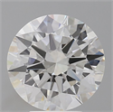 Lab Grown Diamond 4.97 Carats, Round with Excellent Cut, F Color, VVS2 Clarity and Certified by IGI