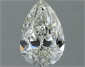 Natural Diamond 0.50 Carats, Pear with  Cut, I Color, VS1 Clarity and Certified by IGI