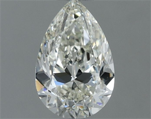 Picture of Natural Diamond 0.50 Carats, Pear with  Cut, I Color, VS1 Clarity and Certified by IGI