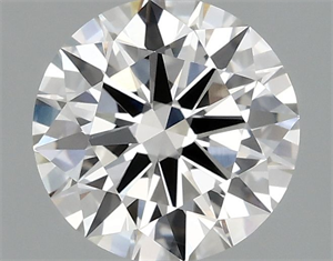 Picture of Lab Grown Diamond 1.43 Carats, Round with Ideal Cut, G Color, VVS2 Clarity and Certified by IGI