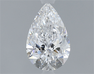 Picture of Natural Diamond 0.70 Carats, Pear with  Cut, D Color, VS2 Clarity and Certified by GIA