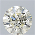 Diamante Natural 1.11 quilates, Redondo , Color K, claridad VS2 y certificado IGI