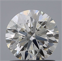 Natural Diamond 1.00 Carats, Round with Excellent Cut, F Color, SI1 Clarity and Certified by IGI