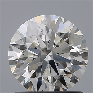 Picture of Natural Diamond 1.00 Carats, Round with Excellent Cut, F Color, SI1 Clarity and Certified by IGI