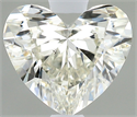Natural Diamond 0.40 Carats, Heart with  Cut, K Color, VS2 Clarity and Certified by GIA