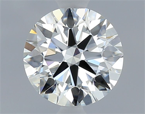 Picture of Natural Diamond 0.50 Carats, Round with Excellent Cut, I Color, VVS2 Clarity and Certified by GIA
