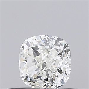 Picture of Natural Diamond 0.40 Carats, Cushion with  Cut, J Color, SI2 Clarity and Certified by GIA