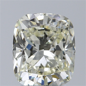 Foto Diamante Natural 2.01 quilates, Del cojín , Color M, claridad IF y certificado GIA de