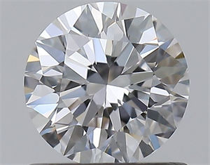 Foto Diamante Natural 0.72 quilates, Redondo , Color D, claridad VVS2 y certificado GIA de